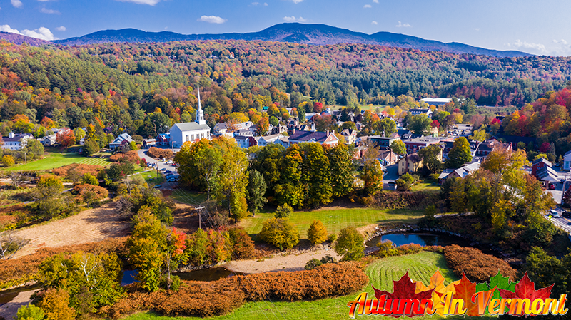 Autumn in Stowe Vermont