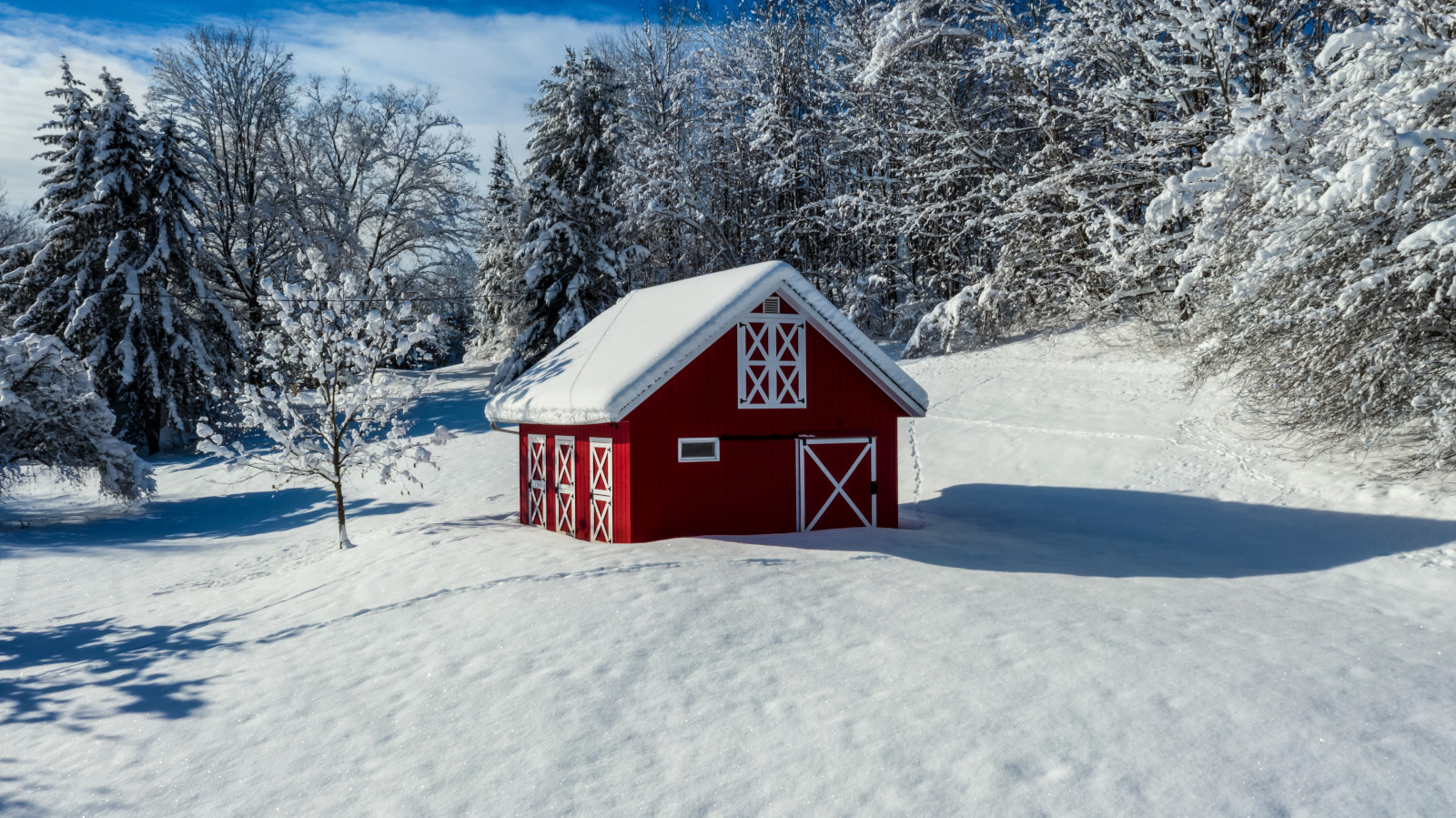 Scenic Vermont Winter