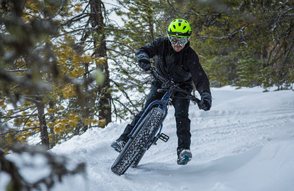 Fat Biking In Vermont Winter