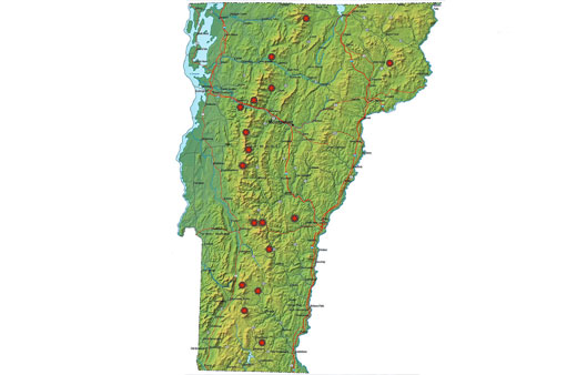 Ski Resorts Map 1