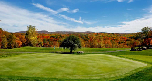 golfing